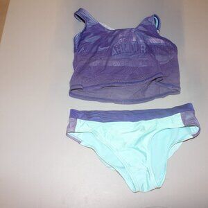 Purple & Blue Under Armour Swimsuit Size 10